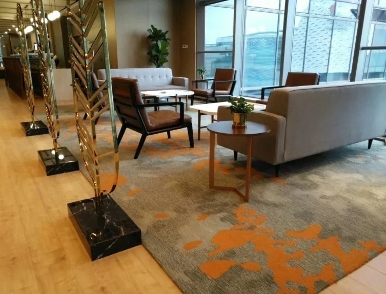 ADA Graphite Motion area rug